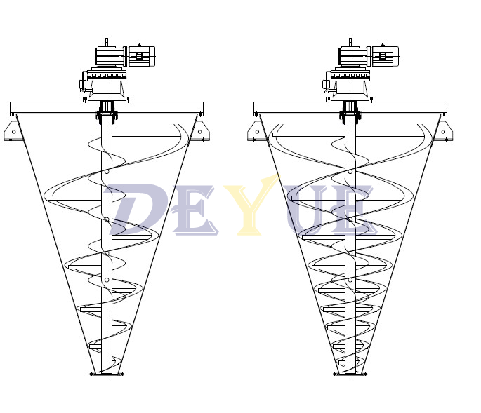 DSHL锥形螺旋混合机(图4)
