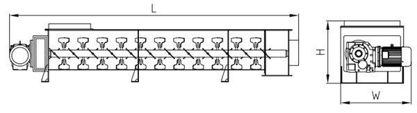 DJH双轴连续式混合机(图3)